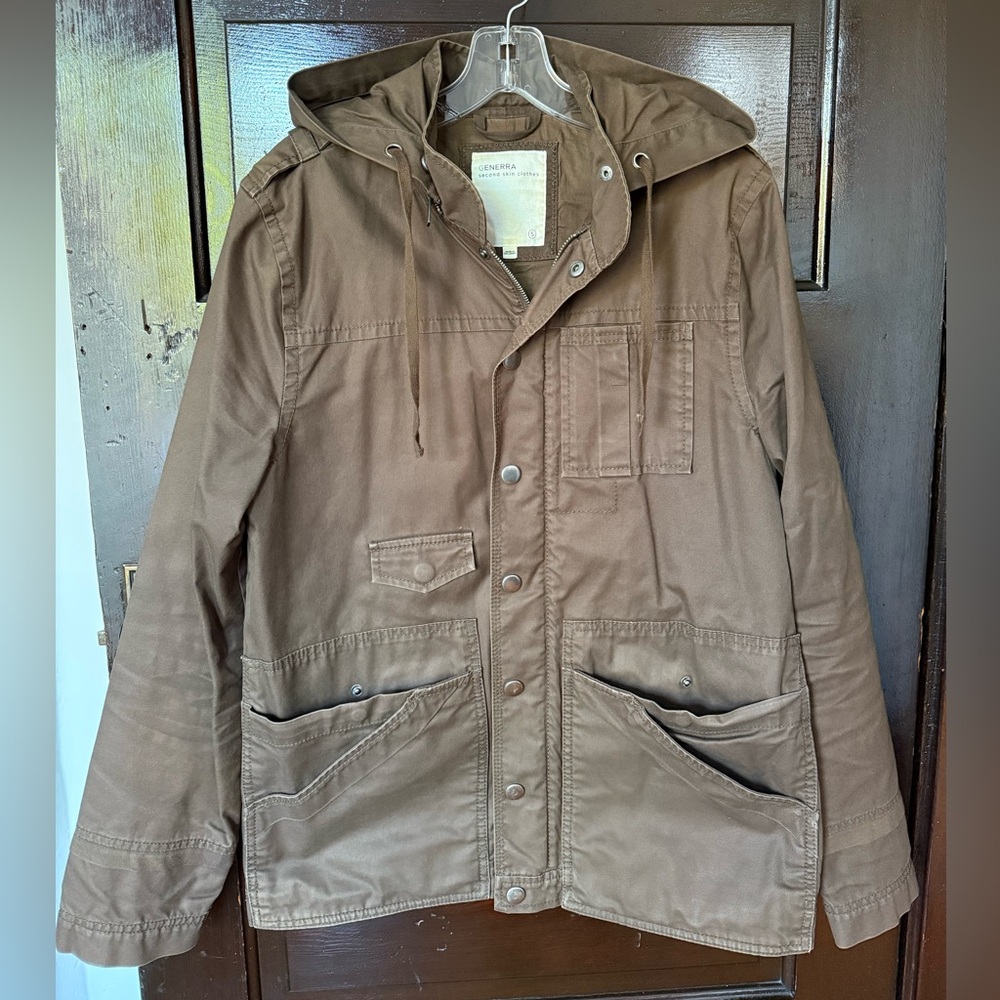 Generra men’s hooded parka jacket